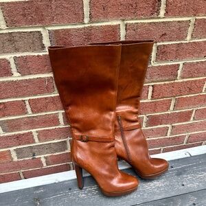 Jessica Simpson Leather Knee Boots